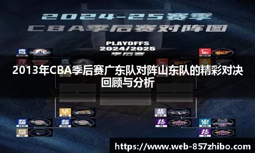 2013年CBA季后赛广东队对阵山东队的精彩对决回顾与分析